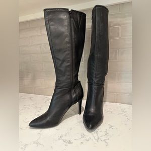 🖤Black Leather Heel Boots🖤